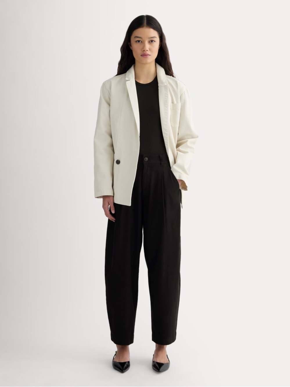 Everlane Tapered Leg Trousers